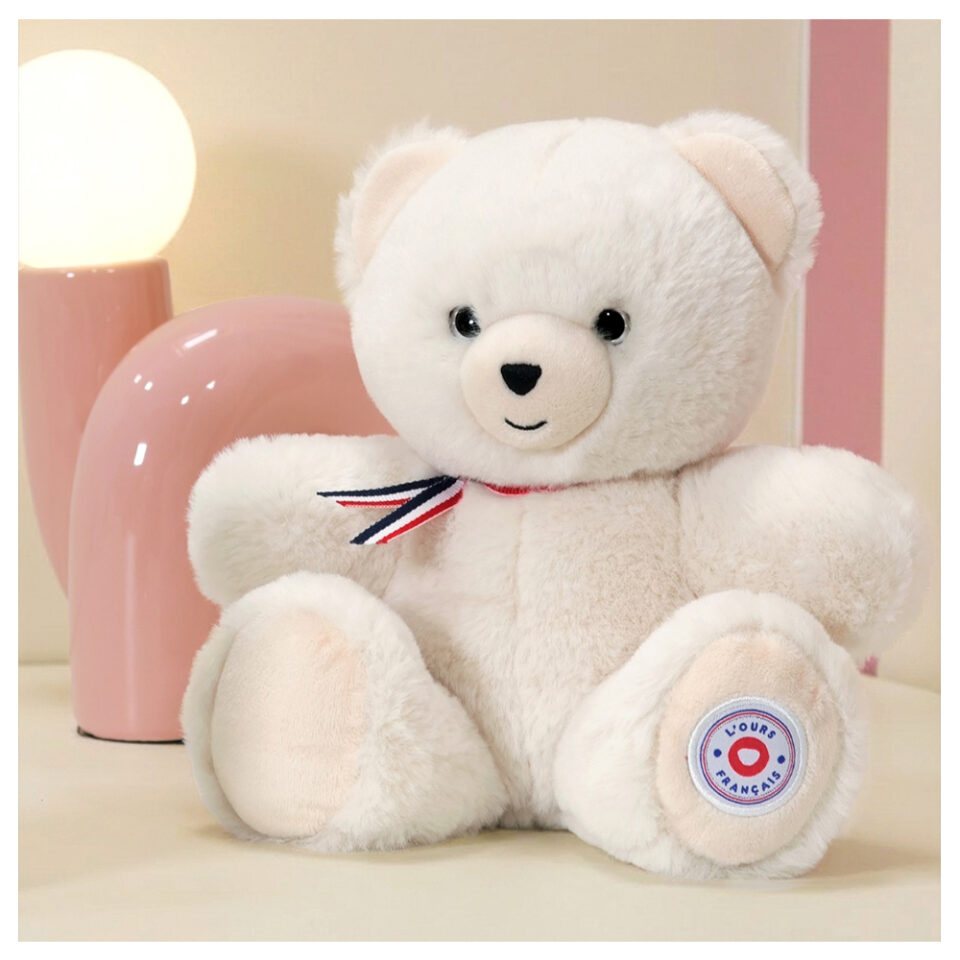 L'ours français - petit ours ivoire 25cm - ambiance 6