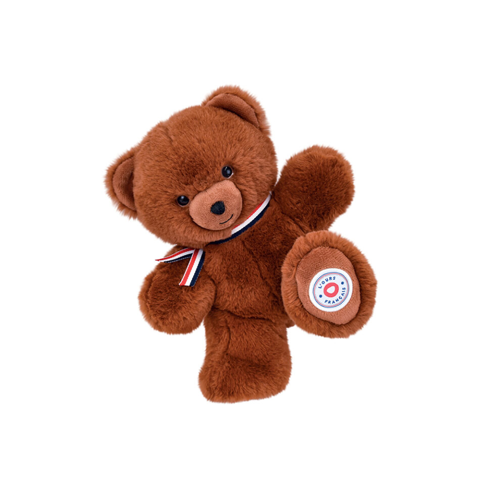 L'ours français - petit ours marron 25cm