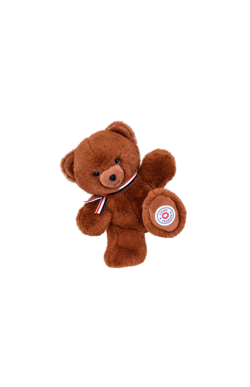 ours en peluche articulé 25cm marron