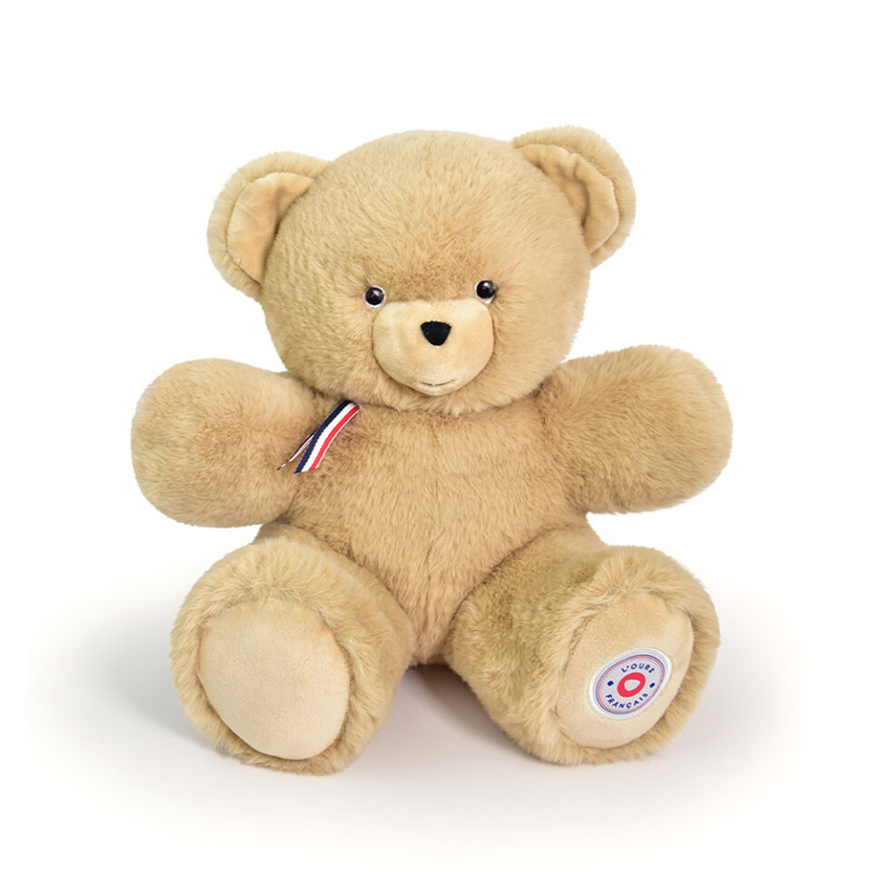 L'ours français - ours beige 35cm