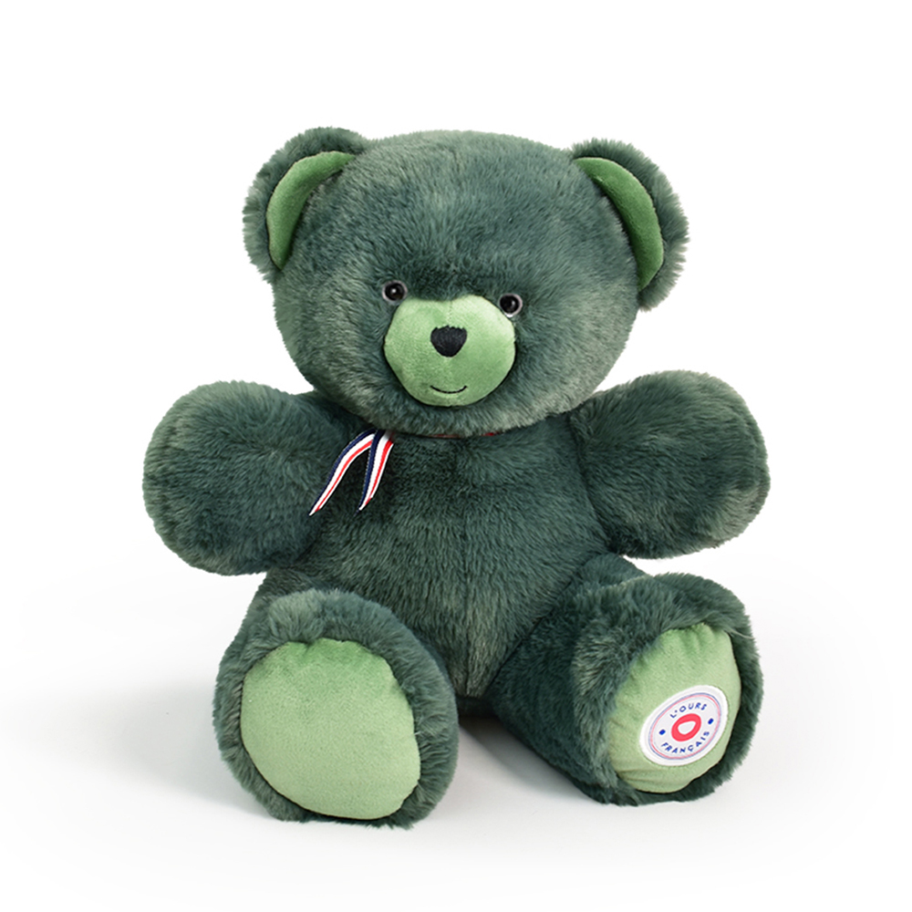 FR8050 – L'Ours Français L'ours français - ours kaki 35cm