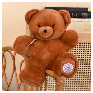 L'ours français - ours marron 35cm ambiance