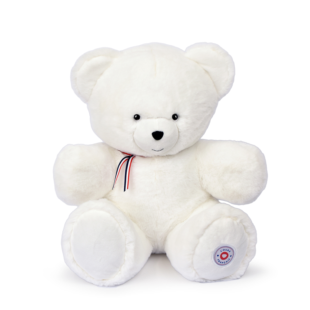 FR8052 – L'Ours Français L'ours français - ours blanc 50cm