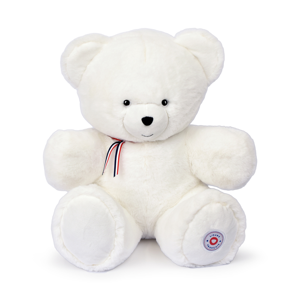 FR8052 – L'Ours Français L'ours français - ours blanc 50cm