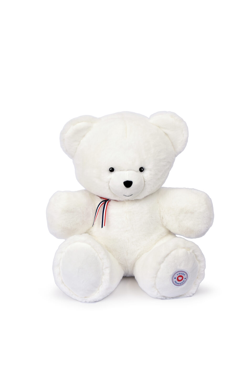 ours en peluche blanc 50cm