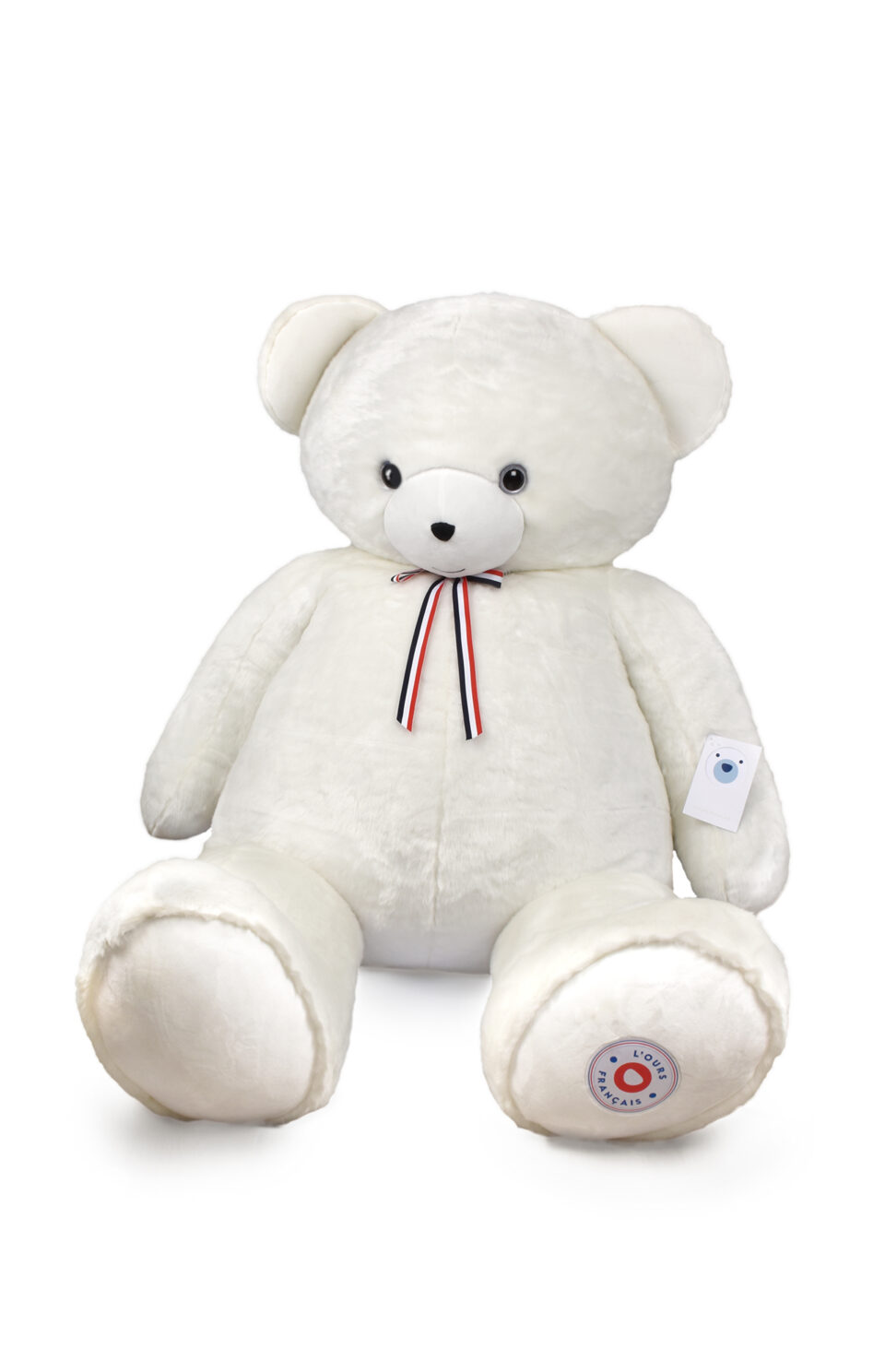 ours en peluche blanc géant 220cm