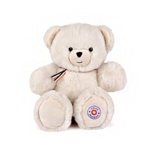 L'ours français - ours ivoire 35cm