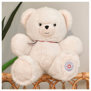 L'ours français - ours ivoire 35cm ambiance