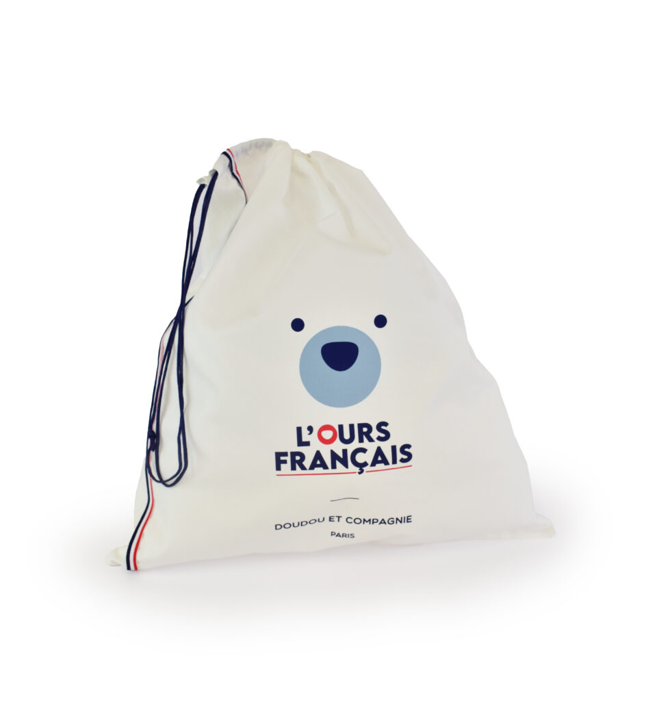 sac en tissu L'Ours Français Moyen Format