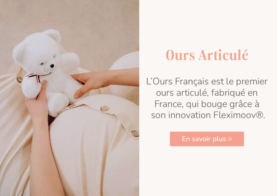 Premier ours articulé fabriqué en France