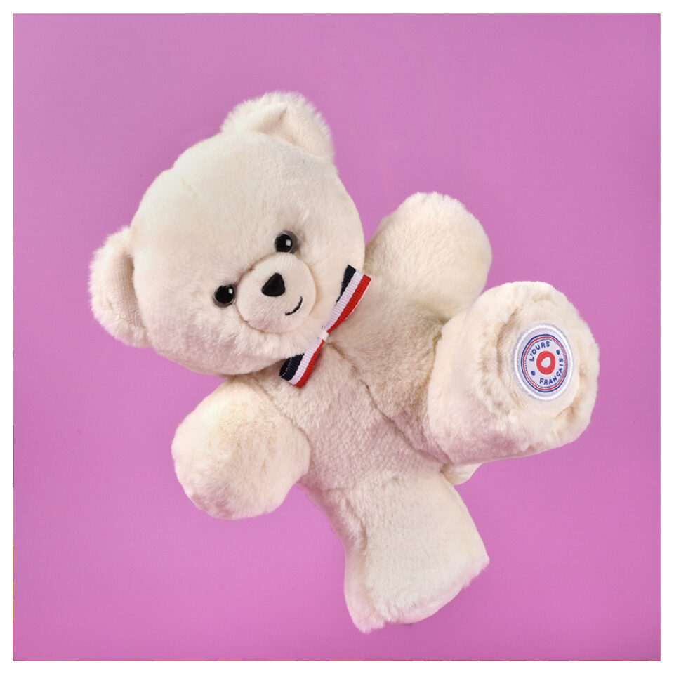 Le Nounours Français - Latte - 19cm