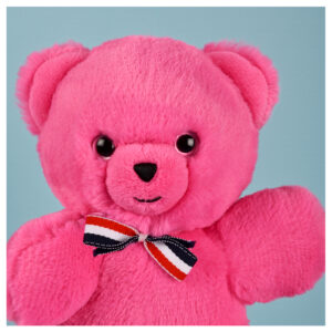 Le Nounours Français - Rose magenta - 19cm - zoom