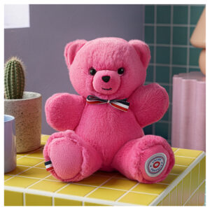 Le Nounours Français - Rose magenta - 19cm - ambiance