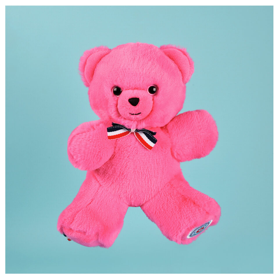 Le NOUNOURS Français 19cm - Rose magenta
