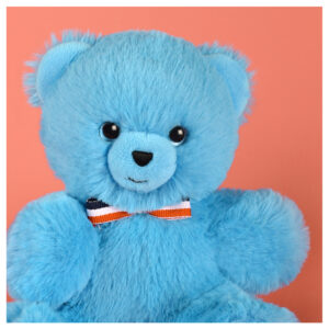 Le Nounours Français - Bleu miami- 19cm - zoom