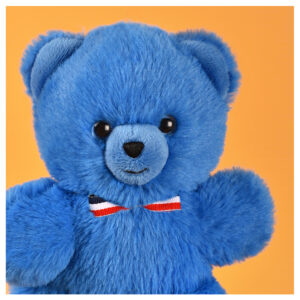 Le Nounours Français - Bleu pacific - 19cm - zoom