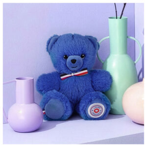 Le Nounours Français - Bleu pacific - 19cm - ambiance