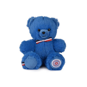 Le Nounours Français - Bleu pacific - 19cm - détouré