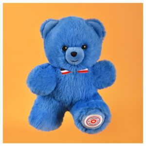 Le Nounours Français - Bleu pacific - 19cm